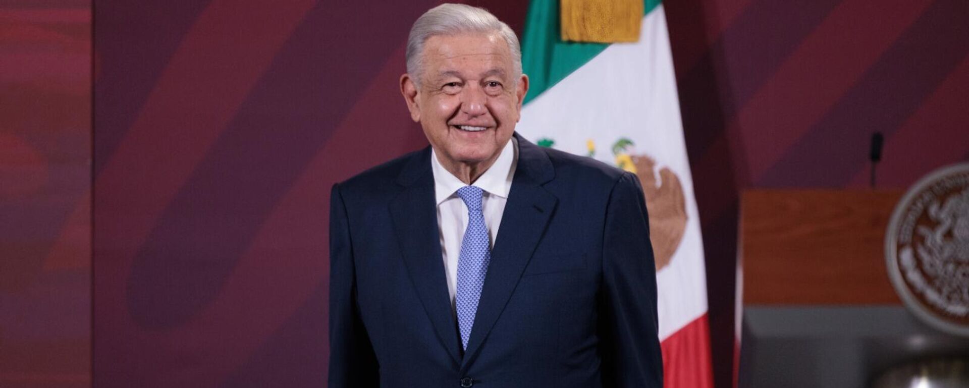 El presidente de México, Andrés Manuel López Obrador. - Sputnik Mundo, 1920, 08.11.2023