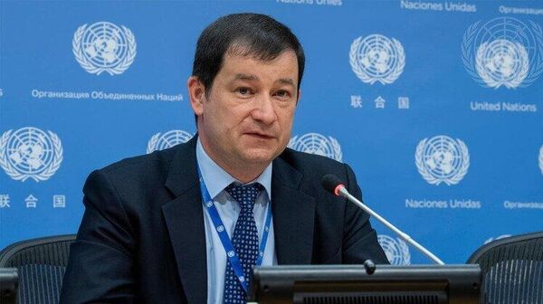 Dmitri Polianski, representante permanente adjunto de Rusia ante la ONU (archivo) - Sputnik Mundo