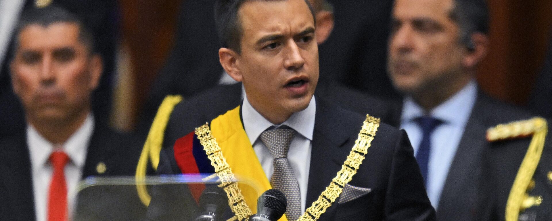 Daniel Noboa juramenta como nuevo presidente de Ecuador - Sputnik Mundo, 1920, 28.11.2023
