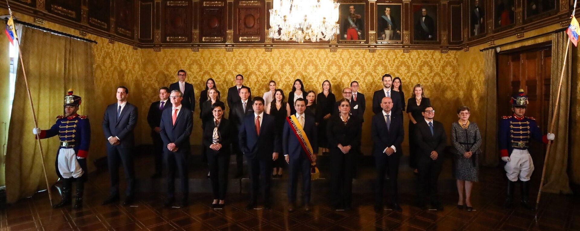 El nuevo gabinete ministerial de Ecuador - Sputnik Mundo, 1920, 26.11.2023