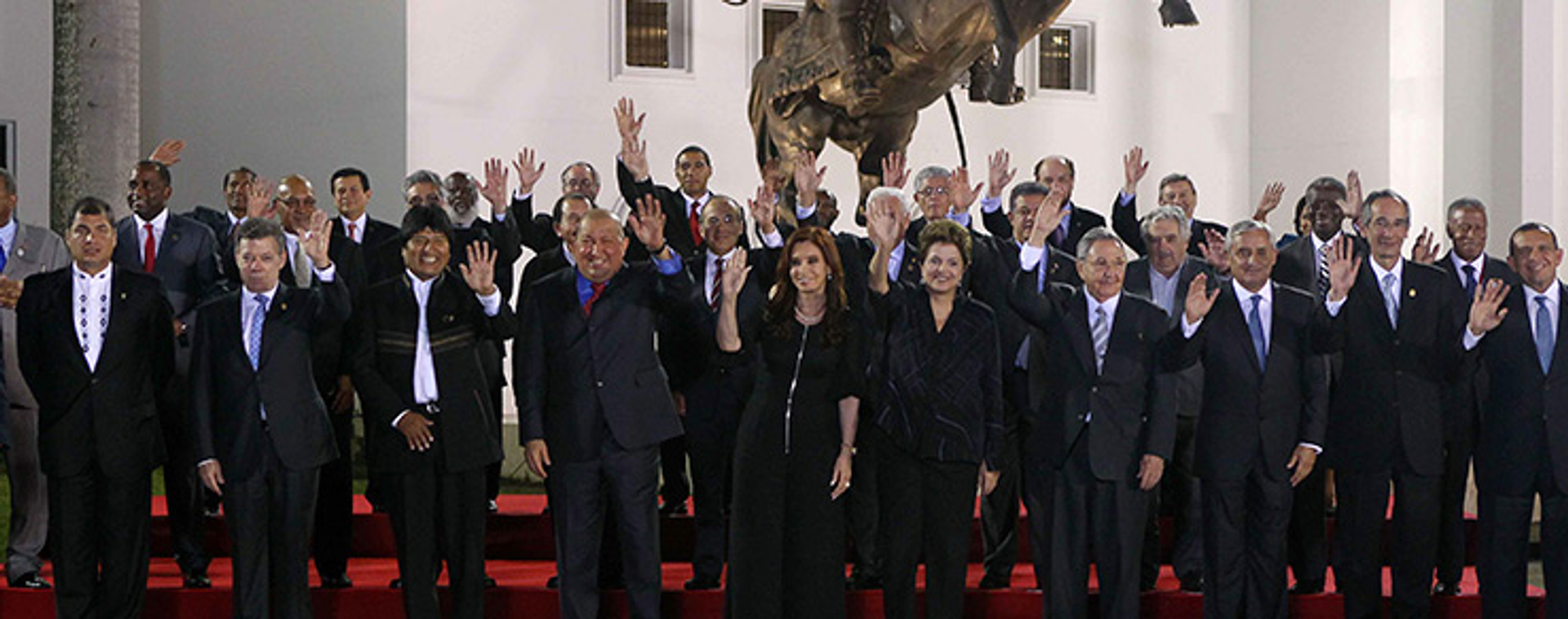 La creación de la CELAC fue formalizada en una cumbre de mandatarios latinoamericanos en Caracas en 2011.  - Sputnik Mundo, 1920, 30.11.2023