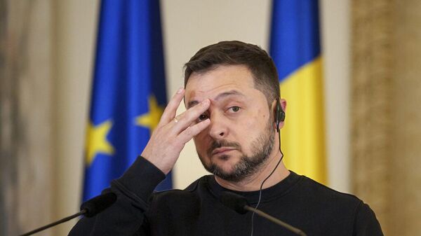 El presidente ucraniano Volodímir Zelenski  - Sputnik Mundo