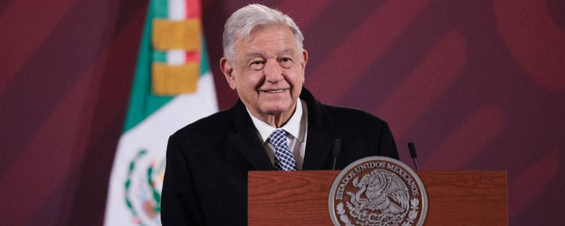 El presidente de México, Andrés Manuel López Obrador. - Sputnik Mundo, 1920, 19.12.2023