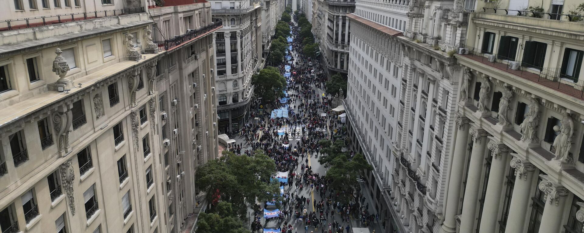 Protestas en Argentina (archivo) - Sputnik Mundo, 1920, 19.12.2023