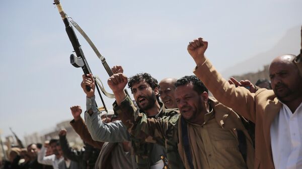 Los rebeldes yemeníes  - Sputnik Mundo