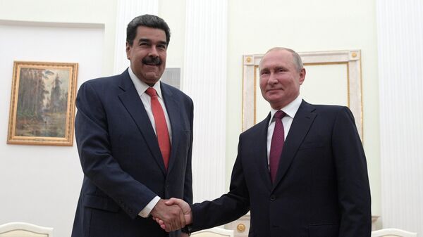 El presidente venezolano, Nicolás Maduro, y su homólogo ruso, Vladímir Putin - Sputnik Mundo