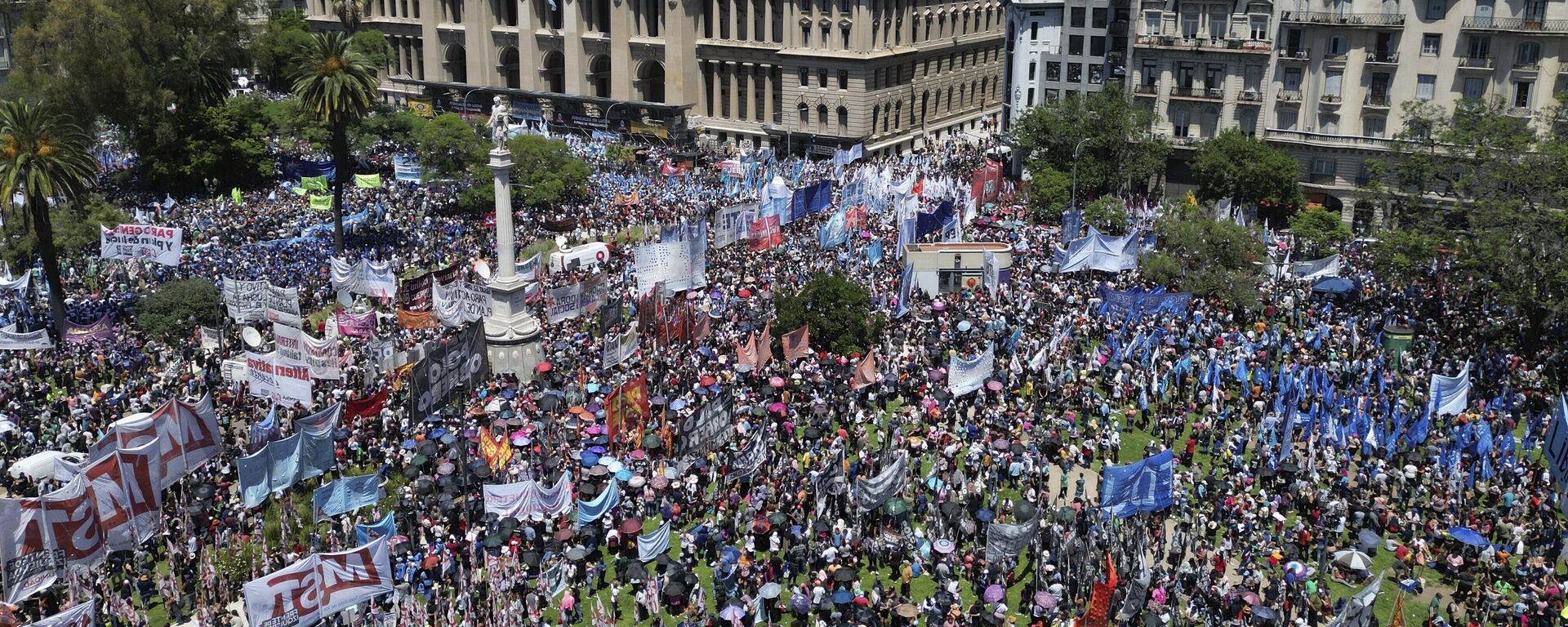 Protestas en Argentina contra el presidente Javier Milei - Sputnik Mundo, 1920, 20.03.2024