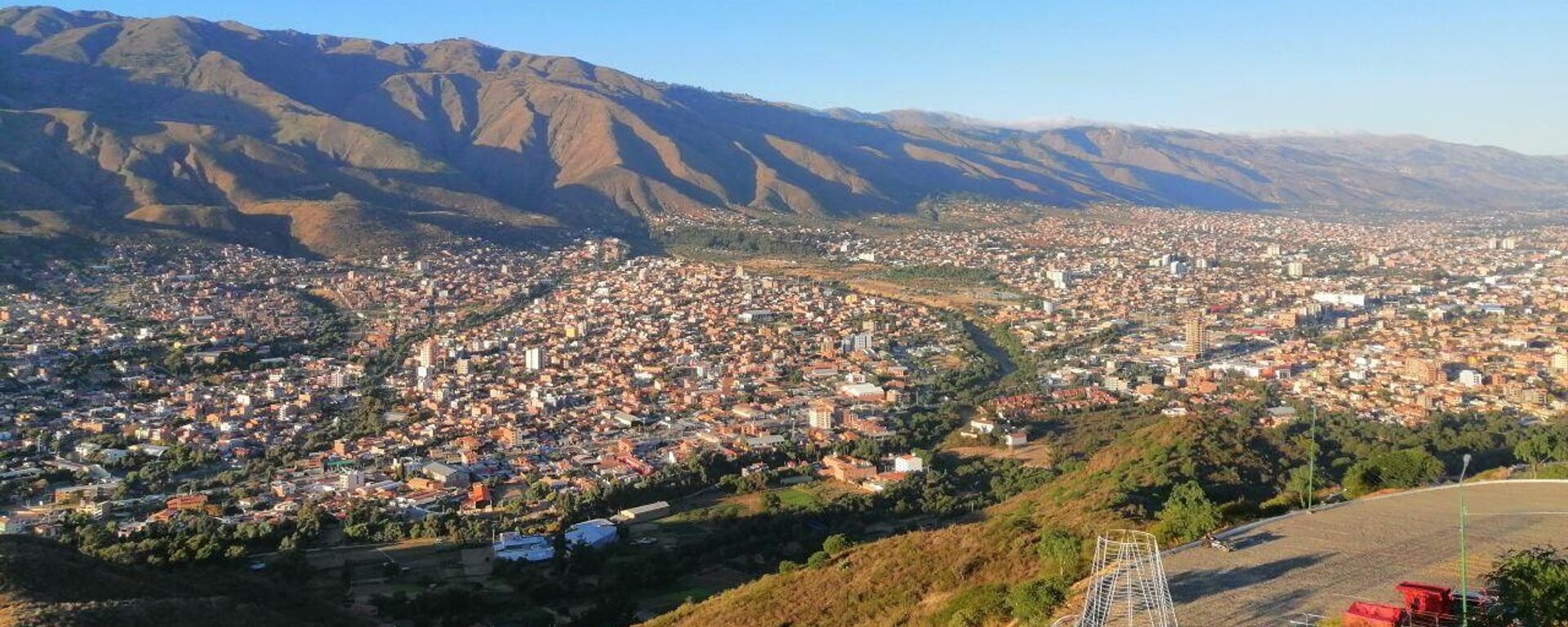 La ciudad de Cochabamba vista desde el mirador del Cristo de la Concordia en mayo de 2023 - Sputnik Mundo, 1920, 28.12.2023