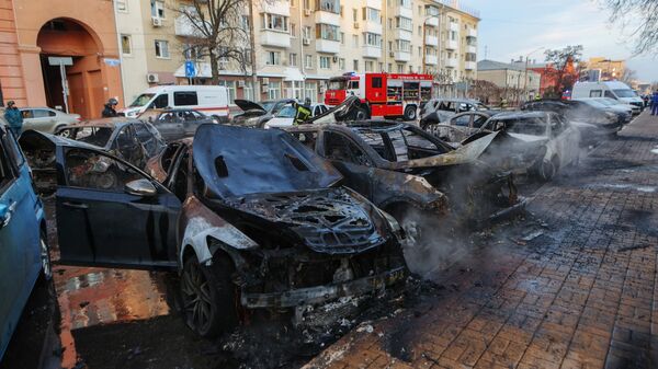 Las consecuencias del ataque ucraniano contra la ciudad rusa de Bélgorod - Sputnik Mundo