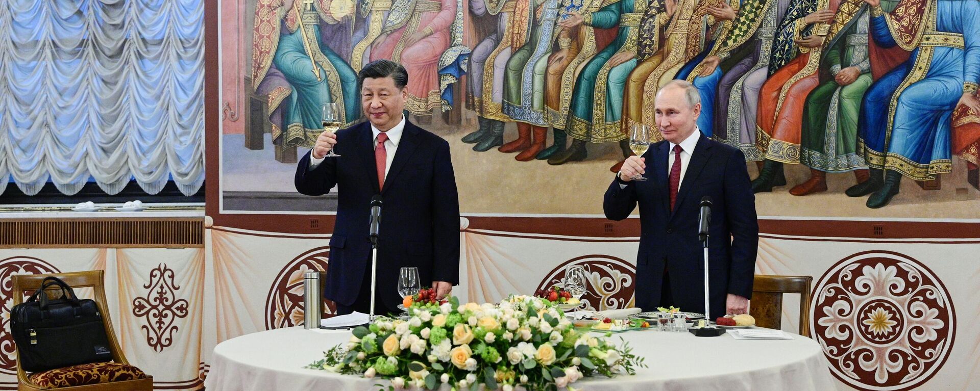 Los presidentes de China y Rusia, Xi Jinping y Vladímir Putin, el 21 de marzo de 2023 - Sputnik Mundo, 1920, 09.01.2024