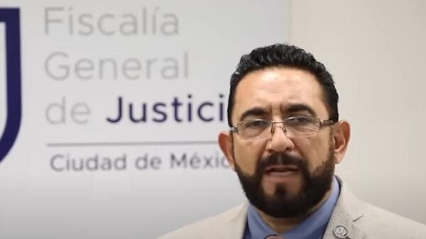 Ulises Lara se desempeñaba como vocero de la Fiscalía General de Justicia de la Ciudad de México. - Sputnik Mundo