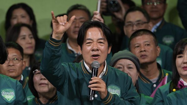 El candidato del oficialista Partido Progresista Democrático, Lai Ching-te - Sputnik Mundo