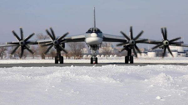 El bombardero estratégico Túpolev Tu-95MS - Sputnik Mundo