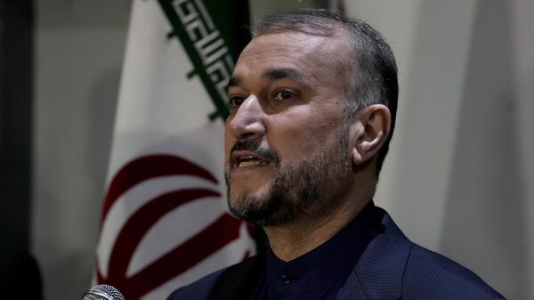 Huseín Amir Abdolahián, canciller de Irán - Sputnik Mundo