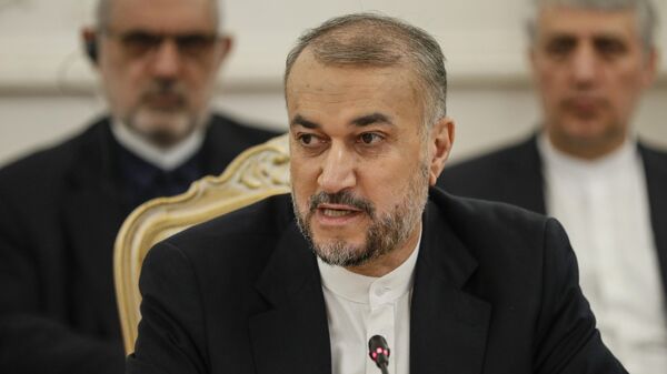 Huseín Abdolahian, el ministro de Asuntos Exteriores de Irán - Sputnik Mundo