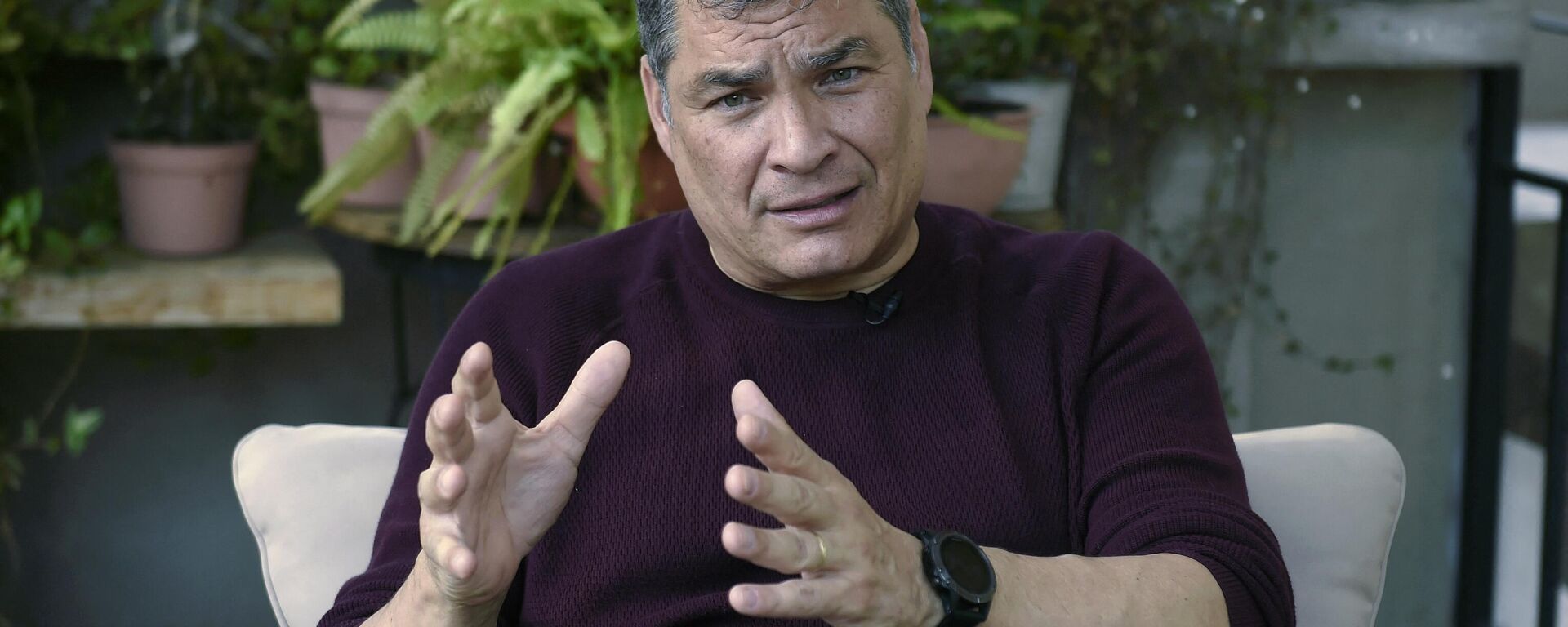 Rafael Correa, expresidente de Ecuador - Sputnik Mundo, 1920, 18.01.2024