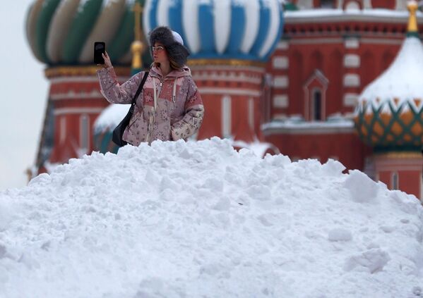En Moscú, durante las fiestas de Año Nuevo, la temperatura alcanzó los 27 °C bajo cero, es decir, 15 °C por debajo de lo normal. - Sputnik Mundo