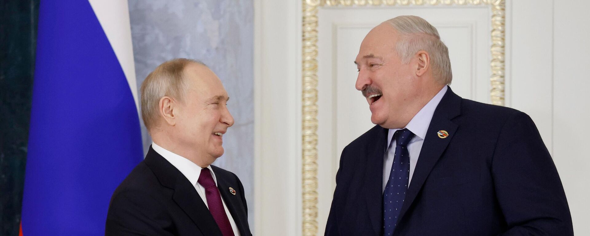  Los presidentes de Rusia y Bielorrusia, Vladímir Putin y Alexandr Lukashenko - Sputnik Mundo, 1920, 29.01.2024
