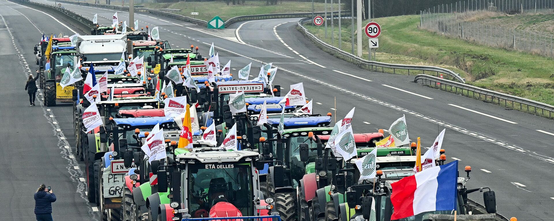 Las protestas de los agricultores se apoderan de Europa - Sputnik Mundo, 1920, 31.01.2024