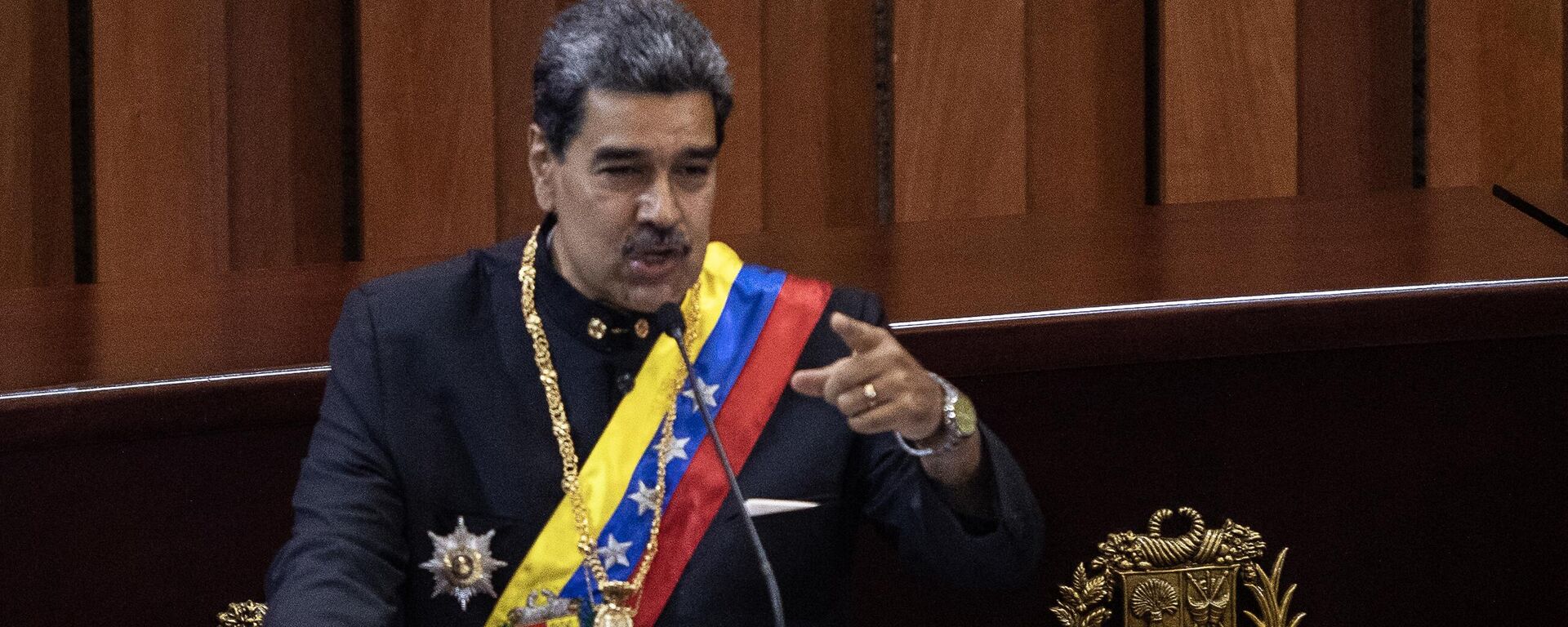 El presidente de Venezuela, Nicolás Maduro, en la apertura del año judicial 2024 - Sputnik Mundo, 1920, 15.02.2024