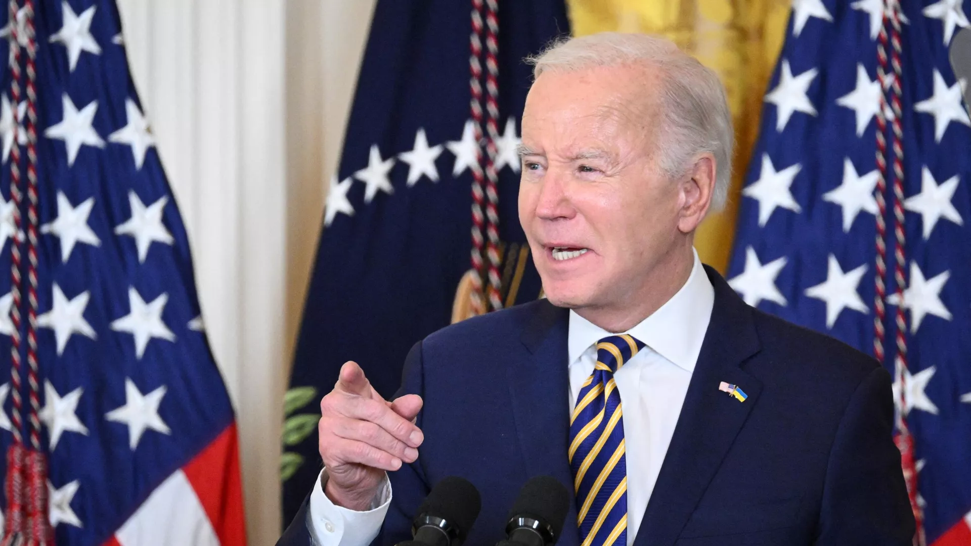 El presidente de EEUU, Joe Biden, en febrero de 2024 en la Casa Blanca - Sputnik Mundo, 1920, 10.06.2024