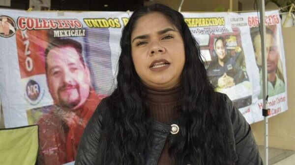 Angelita Meraz León, del colectivo de Búsqueda Unión y Fuerza por Nuestros Desaparecidos en Tecate, Baja California. - Sputnik Mundo