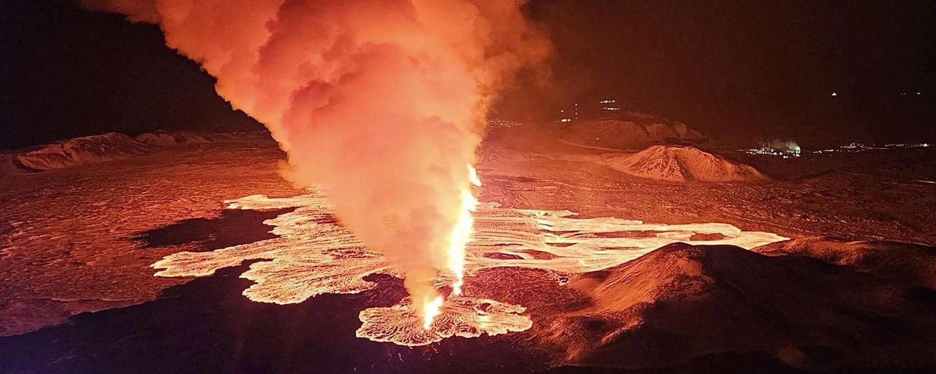La erupción volcánica en Islandia - Sputnik Mundo, 1920, 10.02.2024