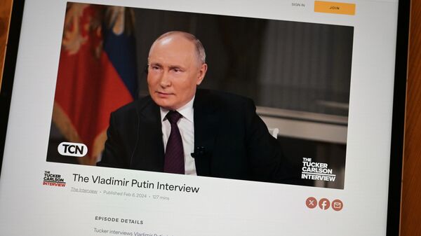 Entrevista de Vladímir Putin a Tucker Carlson - Sputnik Mundo