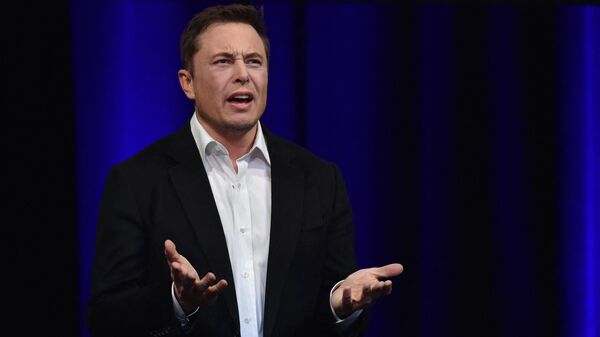 Elon Musk, el empresario multimillonario, habla en el 68º Congreso Internacional de Astronáutica 2017 en Adelaida, Australia, el 29 de septiembre de 2017  - Sputnik Mundo