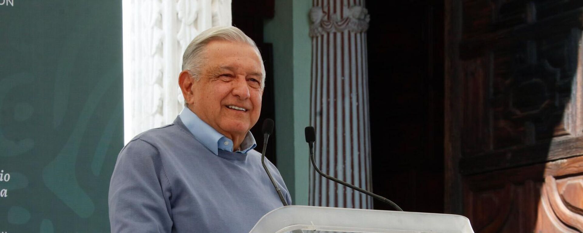 El presidente de México, Andrés Manuel López Obrador. - Sputnik Mundo, 1920, 19.02.2024
