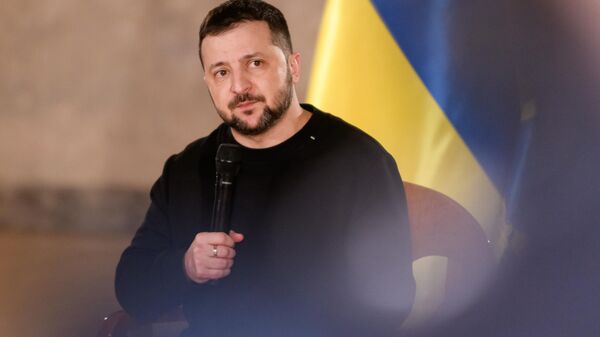 El presidente de Ucrania,  Volodímir Zelenski. - Sputnik Mundo