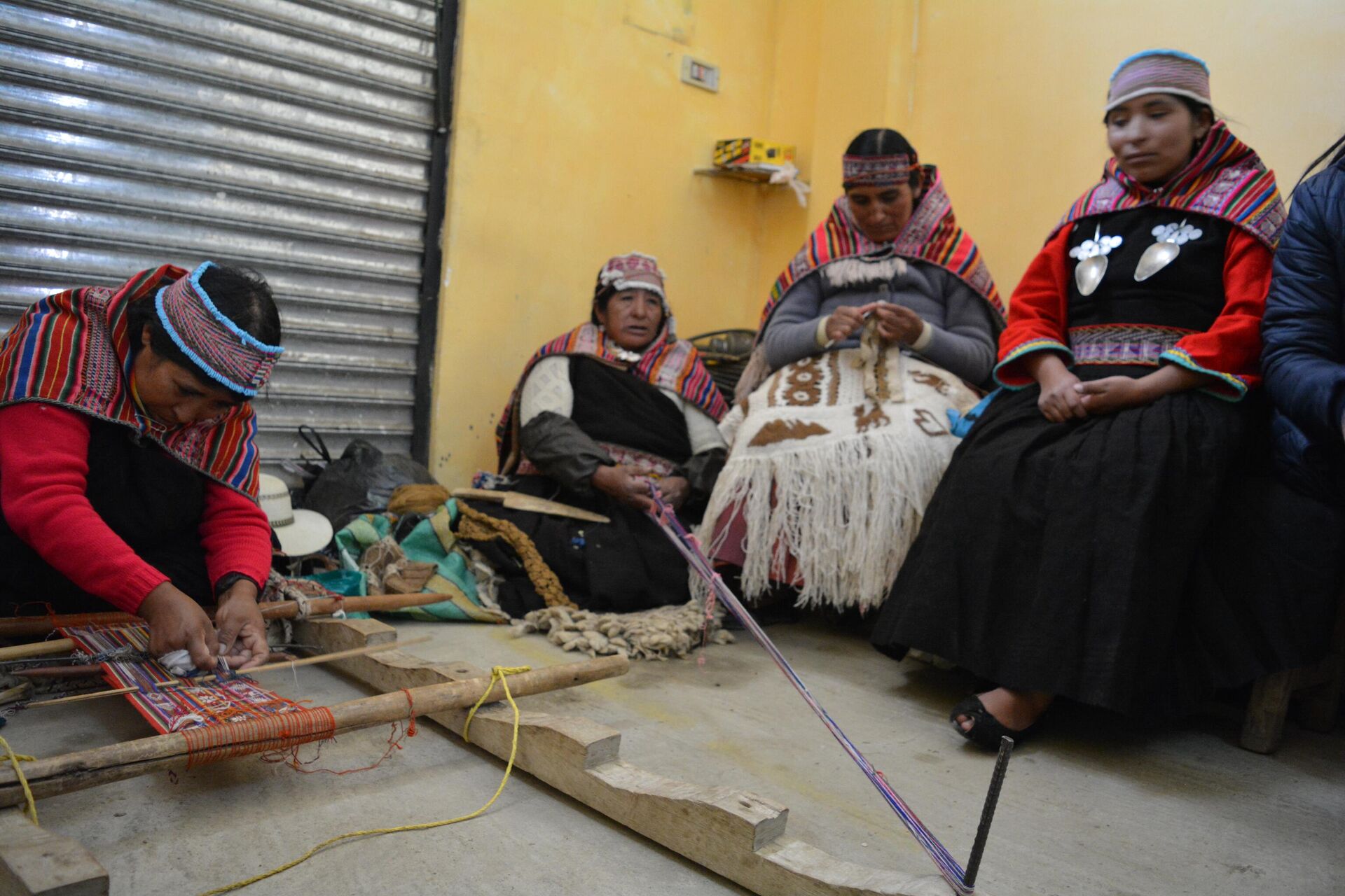 Mujeres bolivianas se suman a la industria de la llama con el programa Pro-Camélidos - Sputnik Mundo, 1920, 25.02.2024