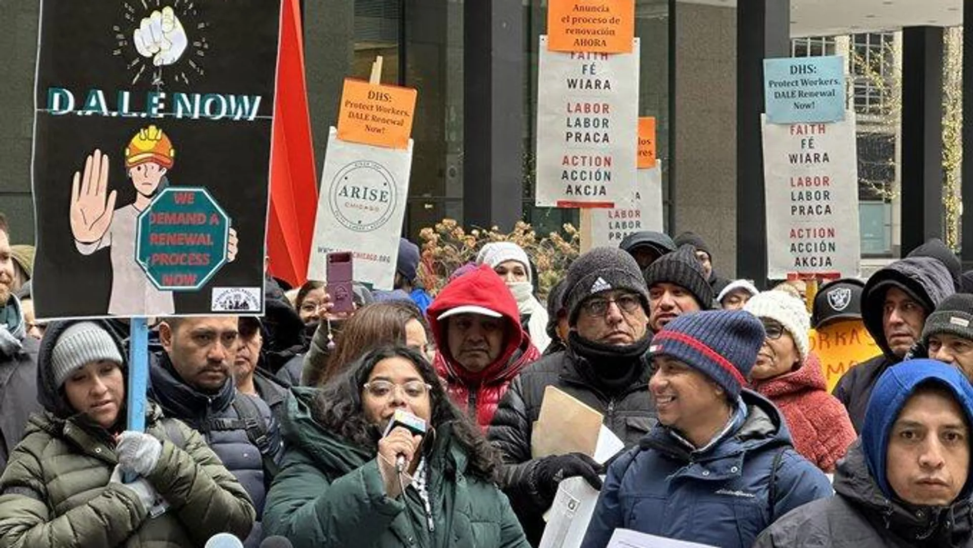 Protesta de trabajadores de El Milagro en Chicago. - Sputnik Mundo, 1920, 03.08.2024