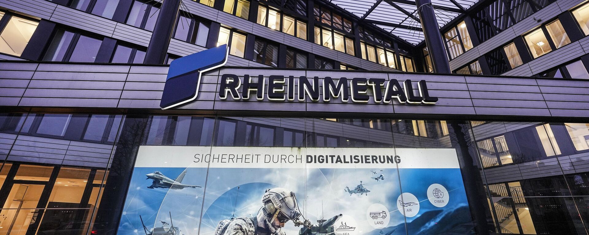 La sede del mayor fabricante de armas alemán, Rheinmetall AG, en Dusseldorf, Alemania - Sputnik Mundo, 1920, 01.05.2024
