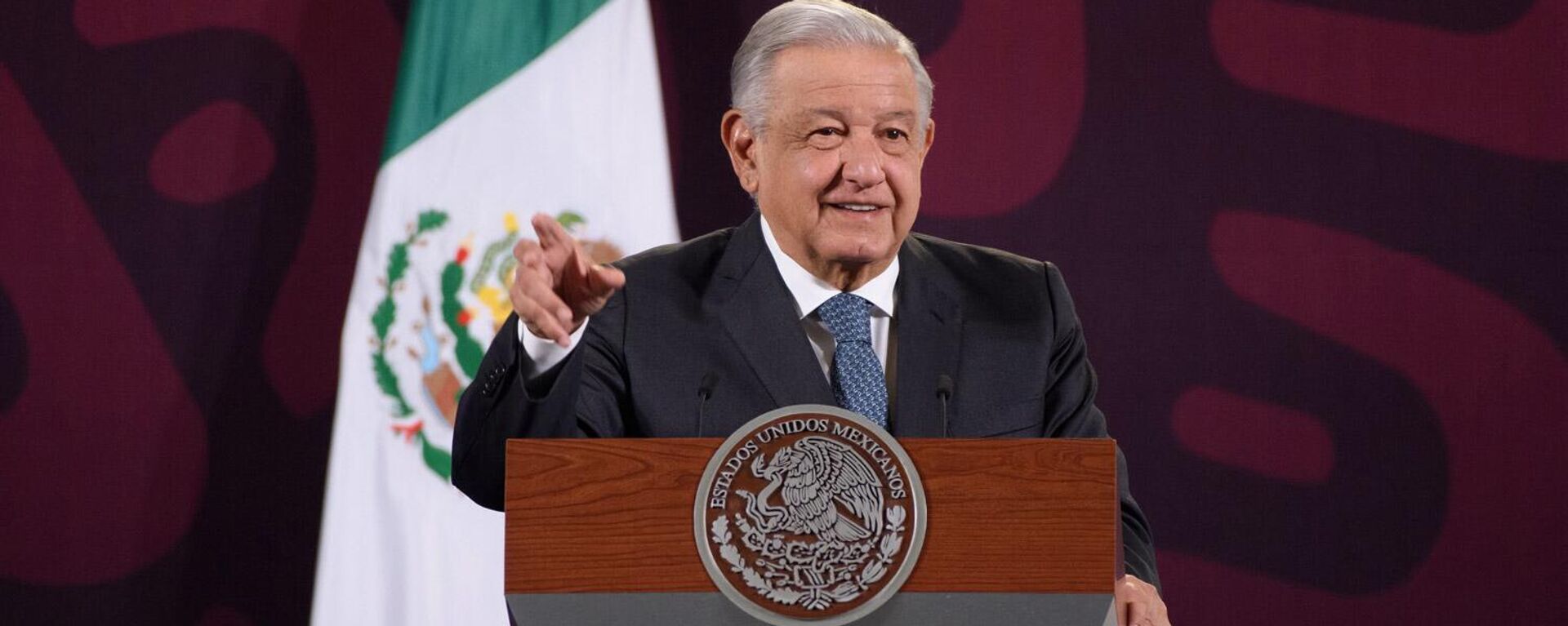 El presidente de México, Andrés Manuel López Obrador. - Sputnik Mundo, 1920, 27.02.2024