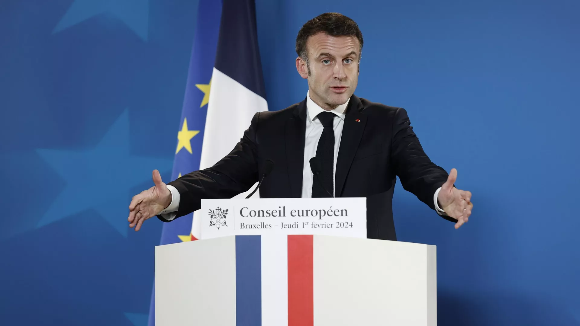 Emmanuel Macron, el presidente de Francia - Sputnik Mundo, 1920, 23.05.2024