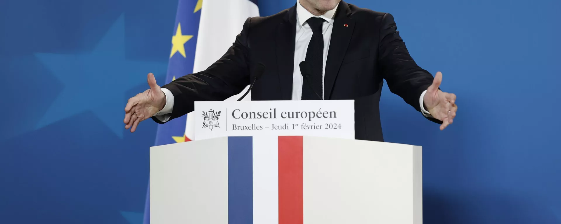 Emmanuel Macron, el presidente de Francia - Sputnik Mundo, 1920, 23.05.2024