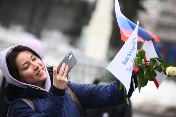 Moscú celebra la reunificación de la república de Crimea y la ciudad de Sebastopol a Rusia. - Sputnik Mundo