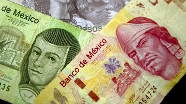 La tasa de referencia del Banco de México (Banxico) no tuvo impacto negativo en el peso. - Sputnik Mundo