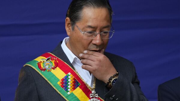 El presidente de Bolivia, Luis Arce - Sputnik Mundo