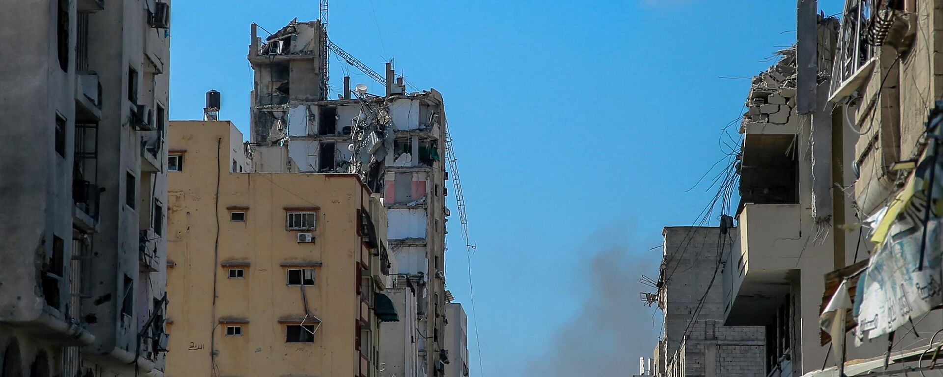 Destrucción causada por ataques israelíes en la ciudad de Gaza, el 25 de marzo de 2024 - Sputnik Mundo, 1920, 10.04.2024