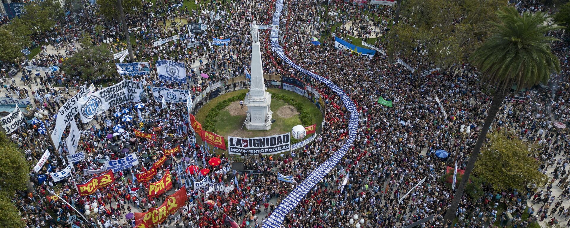 Manifestantes, Buenos Aires, Argentina - Sputnik Mundo, 1920, 08.05.2024