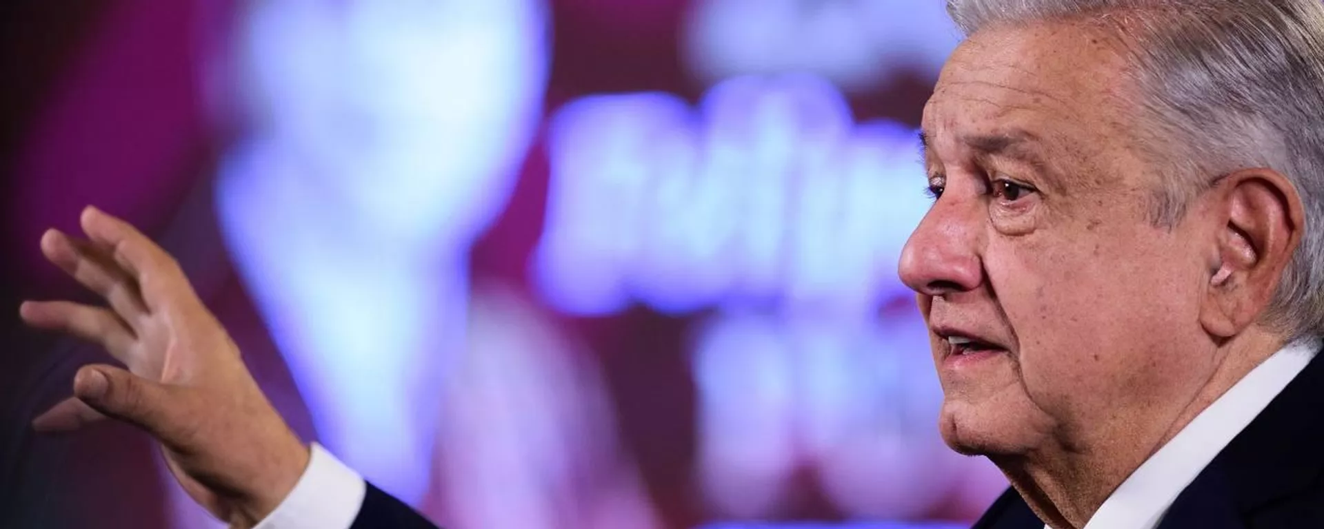 El presidente de México, Andrés Manuel López Obrador. El presidente de México, Andrés Manuel López Obrador. - Sputnik Mundo, 1920, 17.04.2024