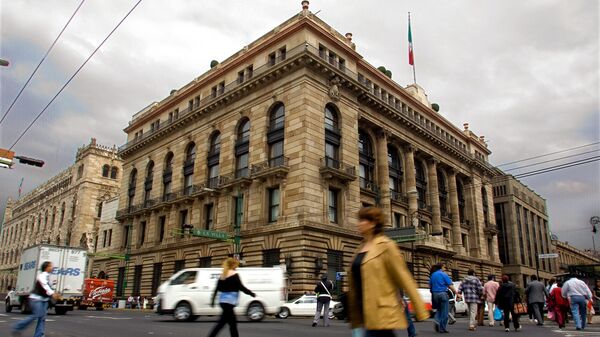 El edificio del Banco de México (Banxico), el instituto central de la nación latinoamericana. - Sputnik Mundo