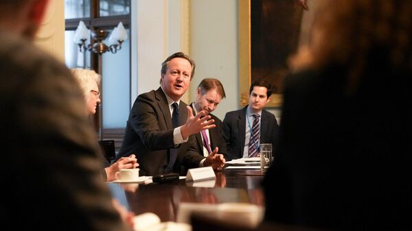 David Cameron, ministro de Asuntos Exteriores del Reino Unido - Sputnik Mundo
