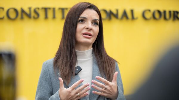 La líder de la región autónoma moldava de Gagaúzia, Evghenia Gutul - Sputnik Mundo