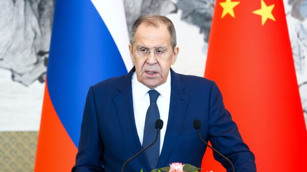 Serguéi Lavrov, el ministro de Exteriores de Rusia - Sputnik Mundo
