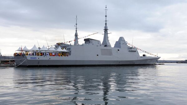 Fragata 'Mohamed VI', buque insignia de la Marina Real de Marruecos - Sputnik Mundo