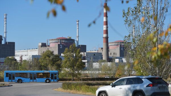La central nuclear de Zaporozhie - Sputnik Mundo