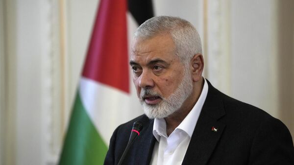 Ismail Haniya, jefe del buró político del movimiento Hamás - Sputnik Mundo